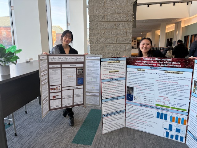 Hanna Suzuki & Cindy Yuan Impress at MA Science & Engineering Fair